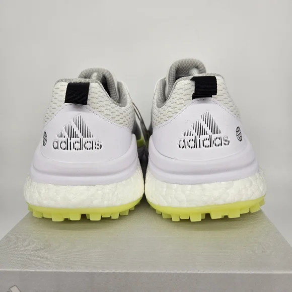 New adidas Solarmotion 'White Pulse Lime' Men's Spikeless Golf Shoes Size 10.5 - Picture 4 of 8